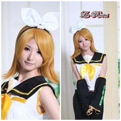 Vocaloid Kagamine Rin Cosplay